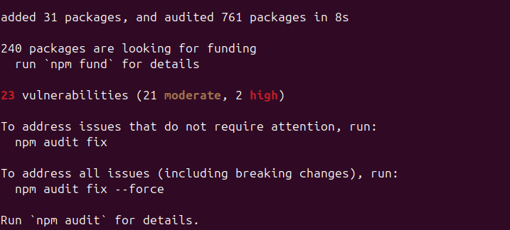 So many vulnerabilities